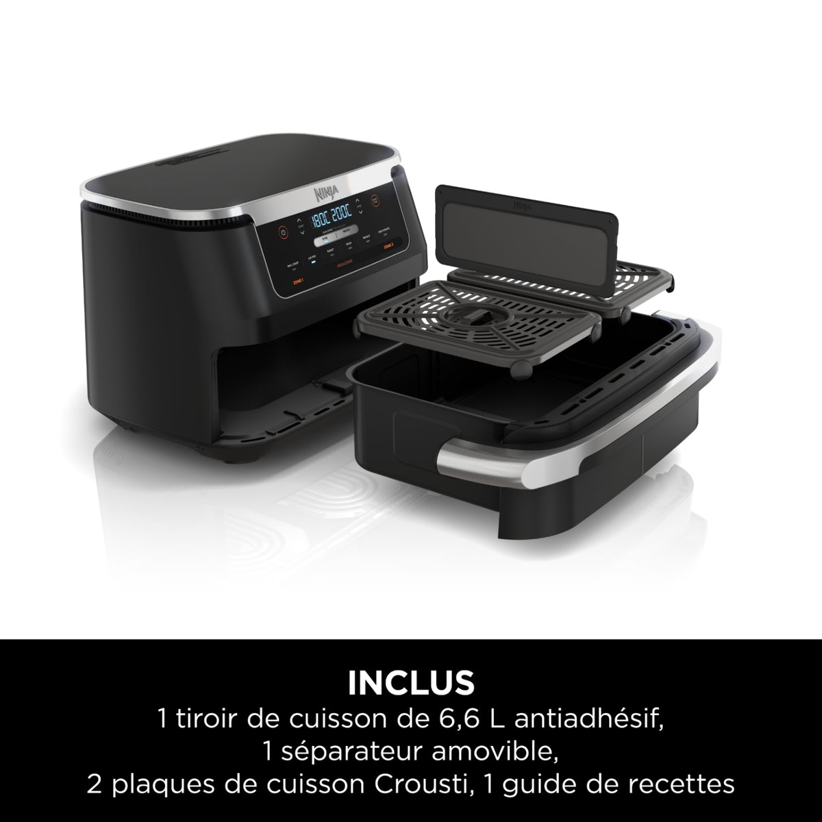 Ninja Friteuse sans huile Airfryer 6,6 L AF550EU