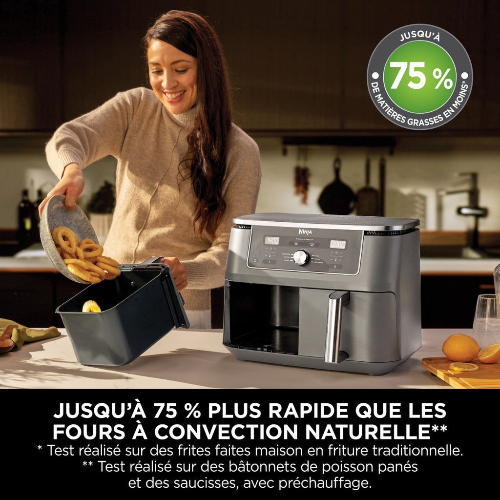 Ninja Friteuse sans huile Airfryer Foodi Max DualZone 9,5L DZ400EU