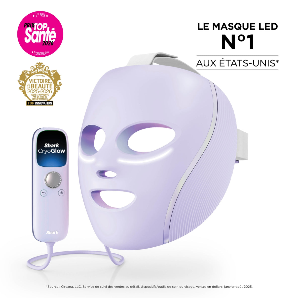 Shark Masque LED Cryoglow FW312PLEU