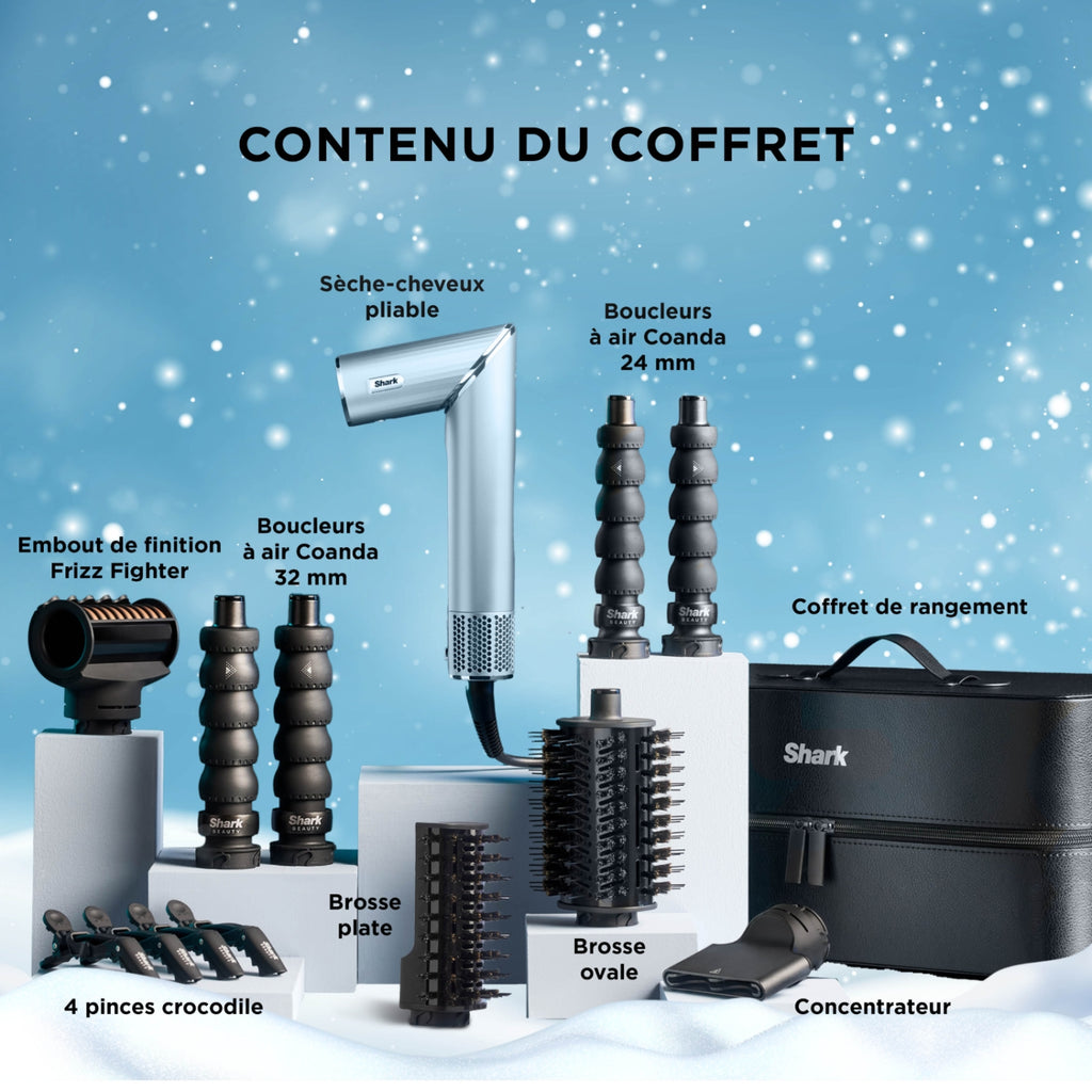 Multistyler Flexstyle 6-en-1 - HD476WHEU - Bleu