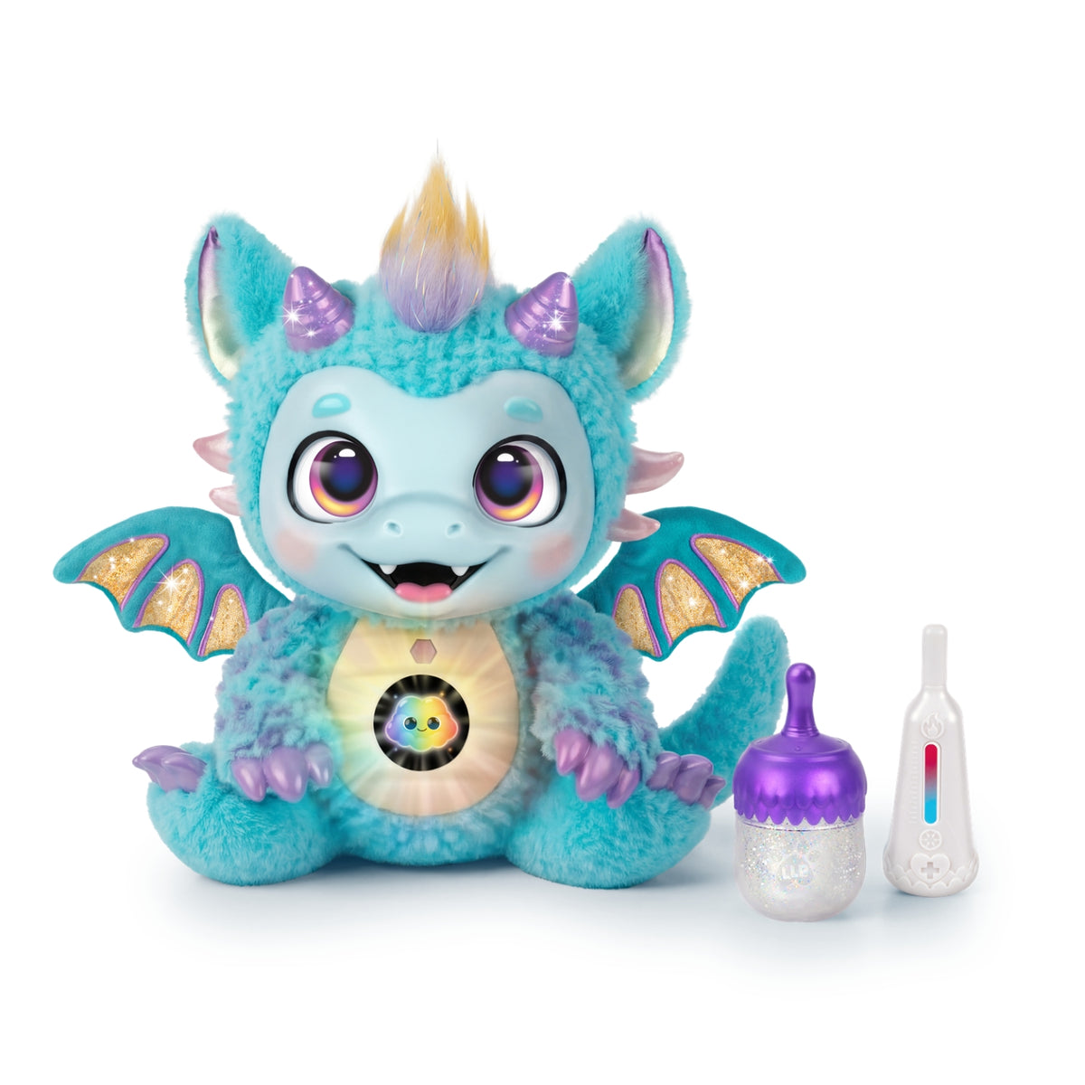 Baby Gemmy Dragons Peluche Interactive Bébé Dragon avec Accessoires