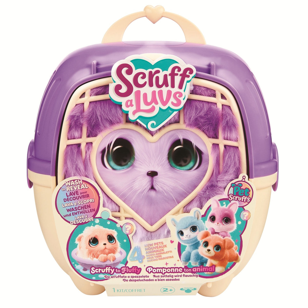 Scruff-a-luvs Peluche Interactive Pet Scruffs Scruffy to Fluffy