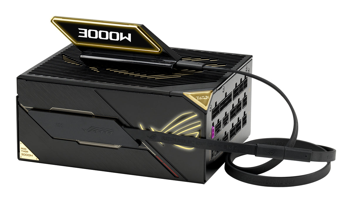 ASUS ROG Thor 3000W Titanium III Edition 20 Alimentation ATX 20+4 pin, Noir