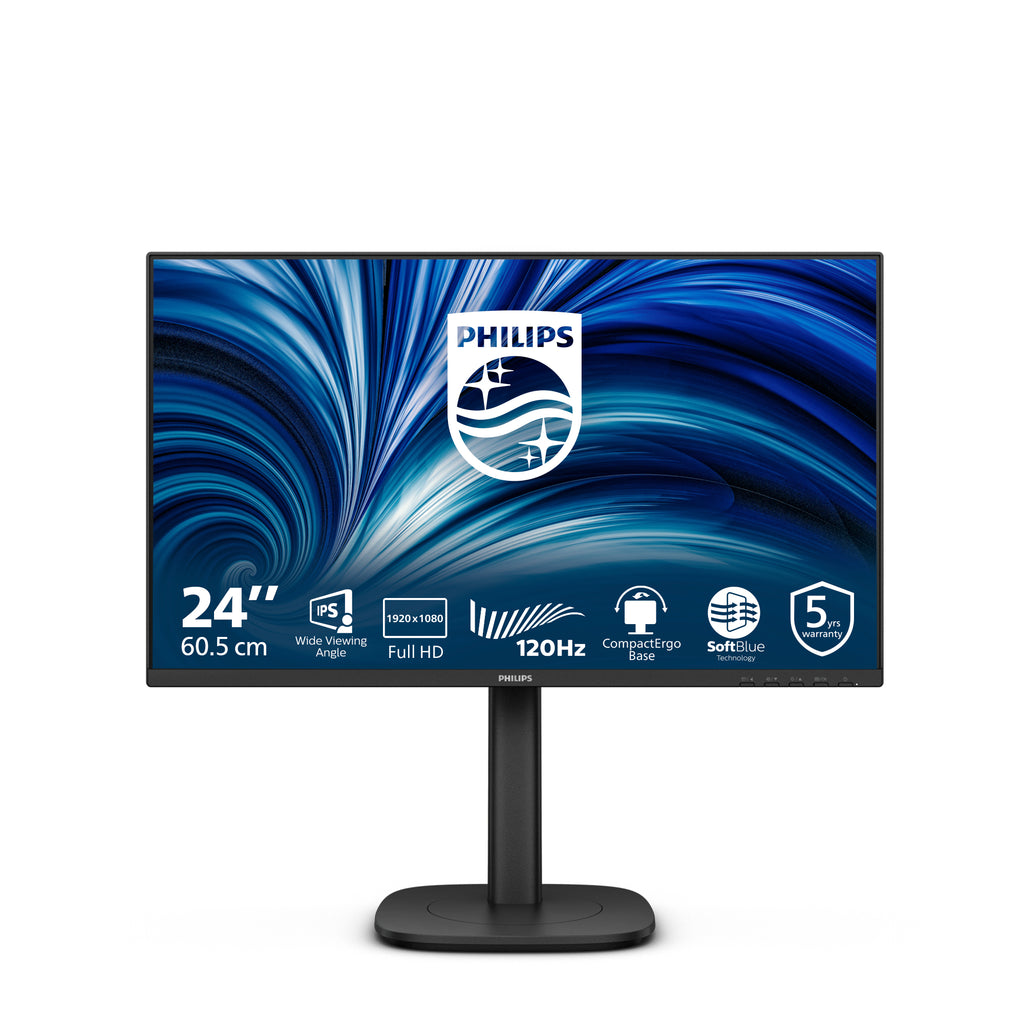 Philips 3000 series 24B2N3200J/00 Écran PC 23.8" Full HD 1920 x 1080 LCD Noir
