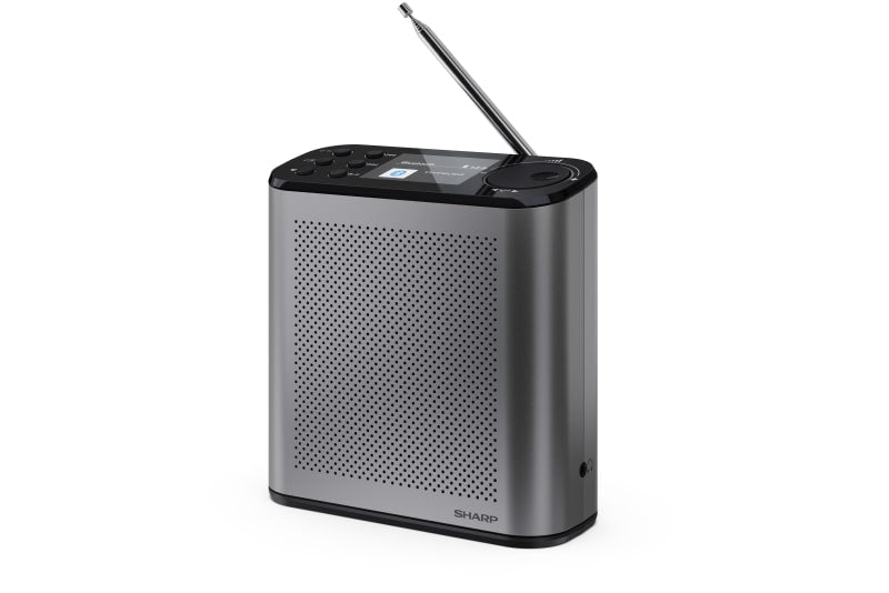 Radio Portable Numérique Osaka, DAB+ FM, 3W, Écran LCD, Gris