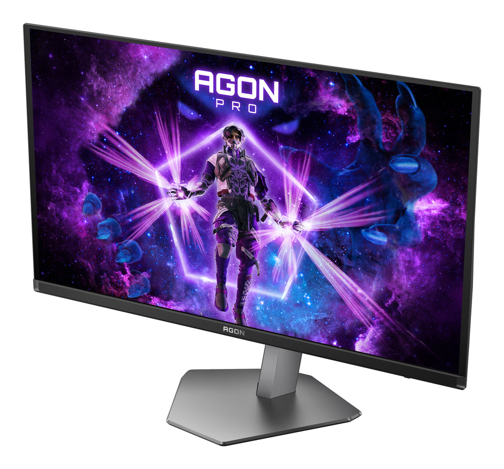 AOC AGON PRO AG276QKD2 écran plat de PC 67,3 cm (26.5") 2560 x 1440 pixels Quad HD QD-OLED Noir, Gris