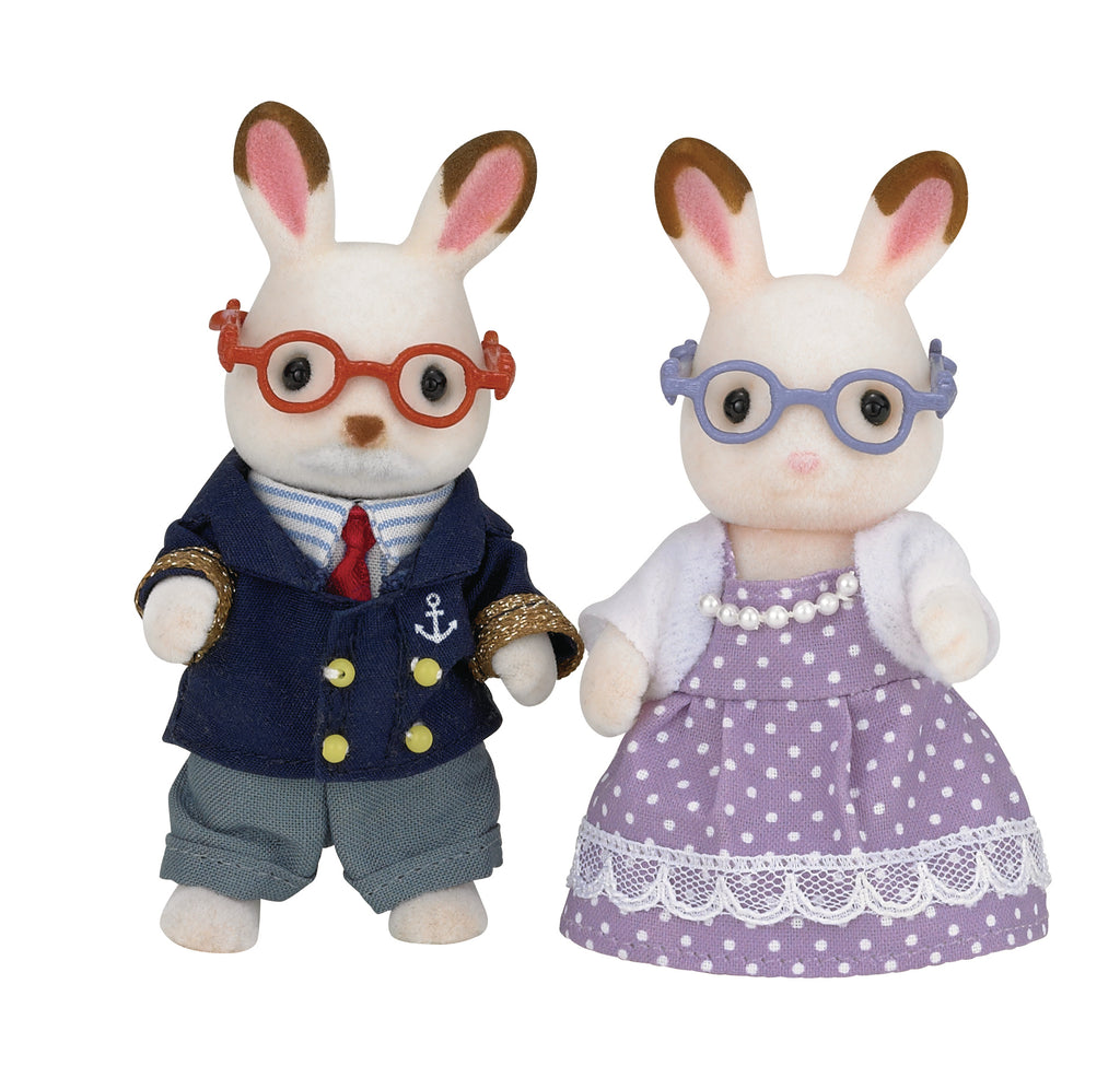 Sylvanian Families Les grands-parents Lapin Chocolat