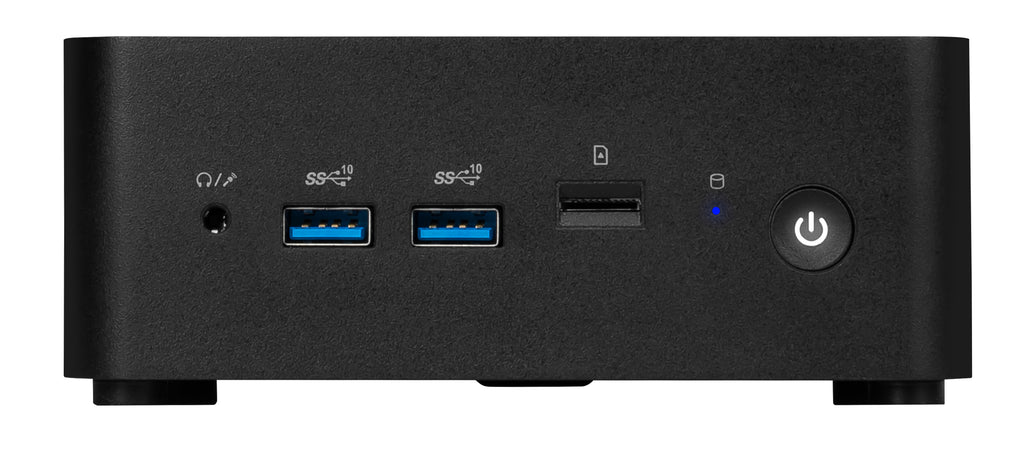 MSI Cubi NUC 1MG-007BDE 0.84L sized PC Noir 150U Intel SoC