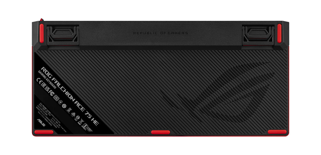 ASUS ROG Falchion Ace 75 HE clavier Gaming USB QWERTZ Rouge - vue 4