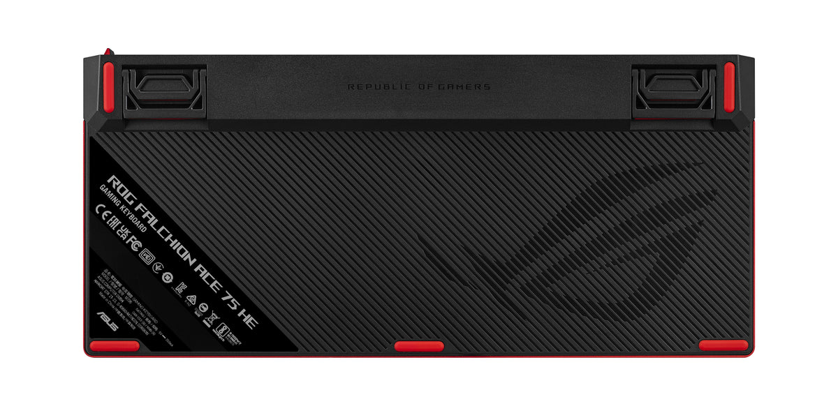 ASUS ROG Falchion Ace 75 HE clavier Gaming USB QWERTZ Rouge - vue 4
