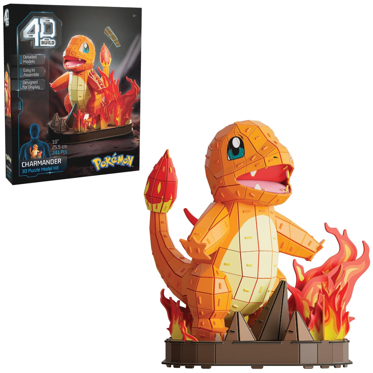 Spinmaster Charmander 30 puzzle model kit - 241 pièces - 25,5cm