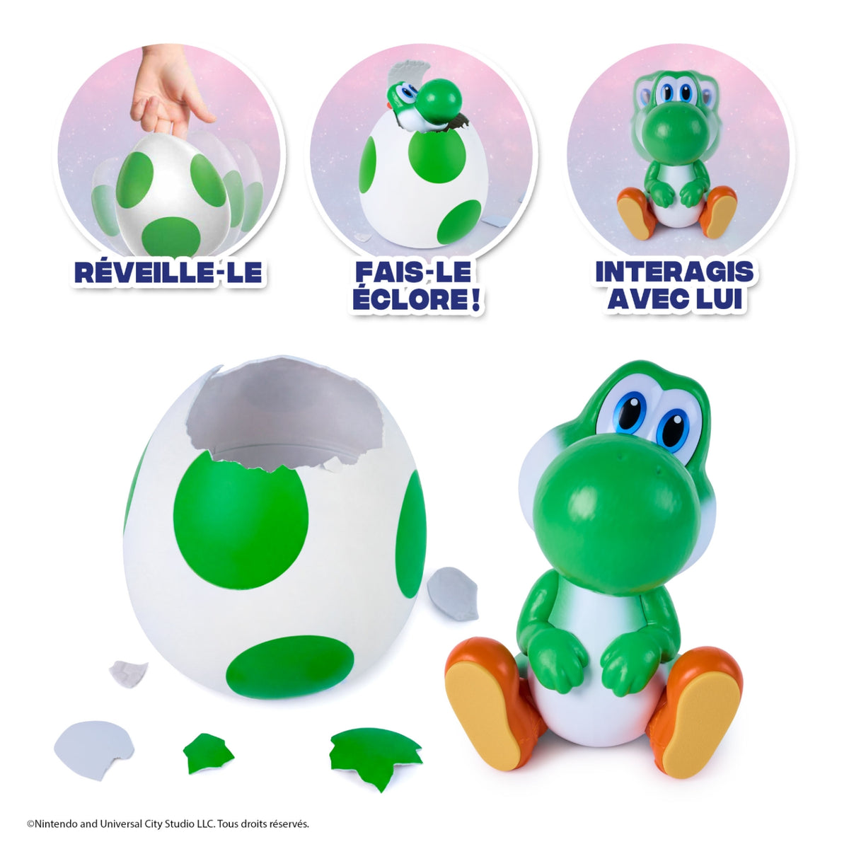 Yoshi Interactif à Faire Eclore
