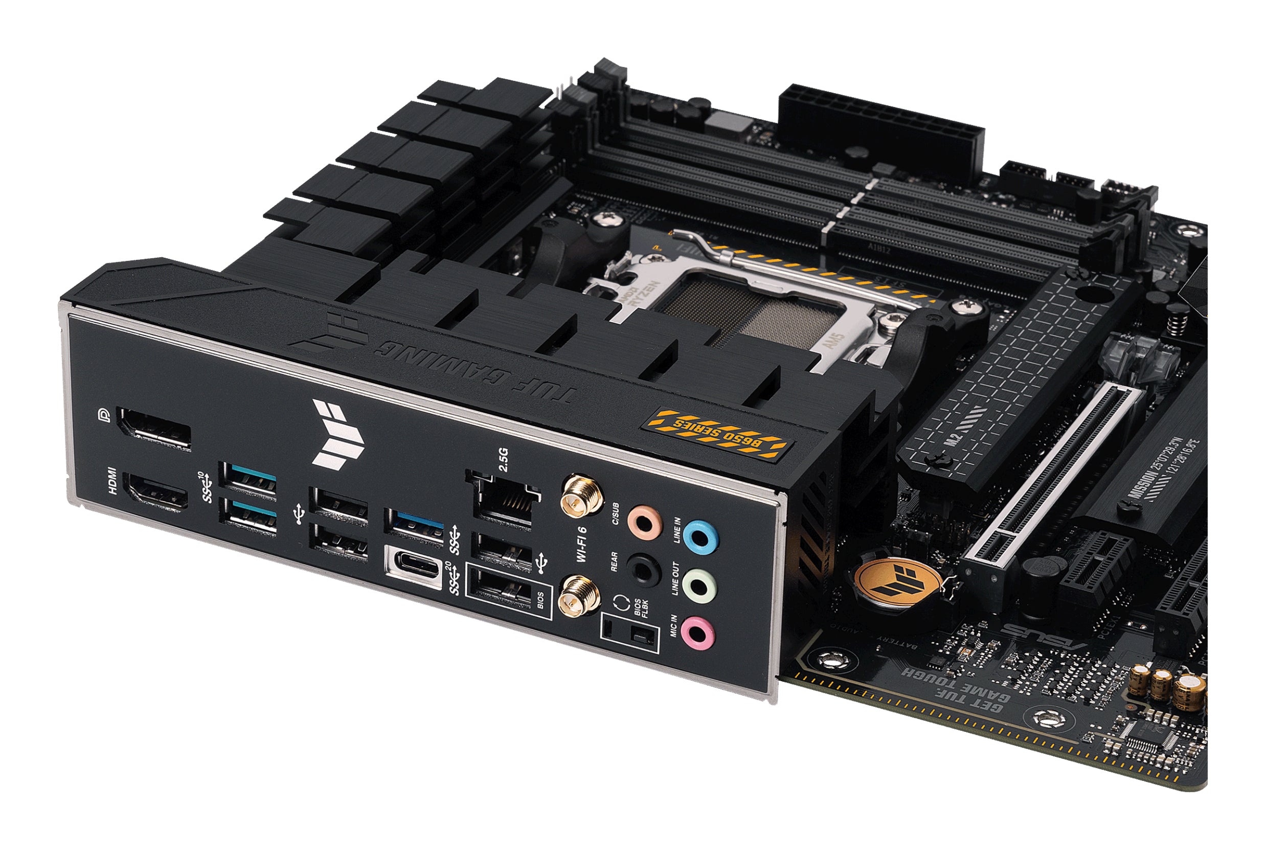 ASUS TUF GAMING B650M-PLUS WIFI AMD B650 Emplacement AM5 micro ATX