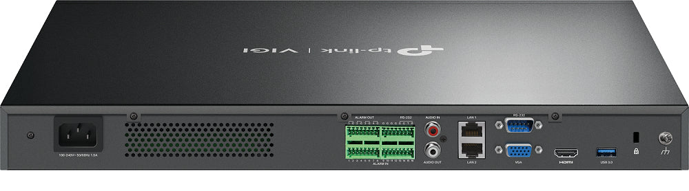 TP-Link VIGI NVR4032H Enregistreur Vidéo Réseau, 32 Canaux, 4K, Noir