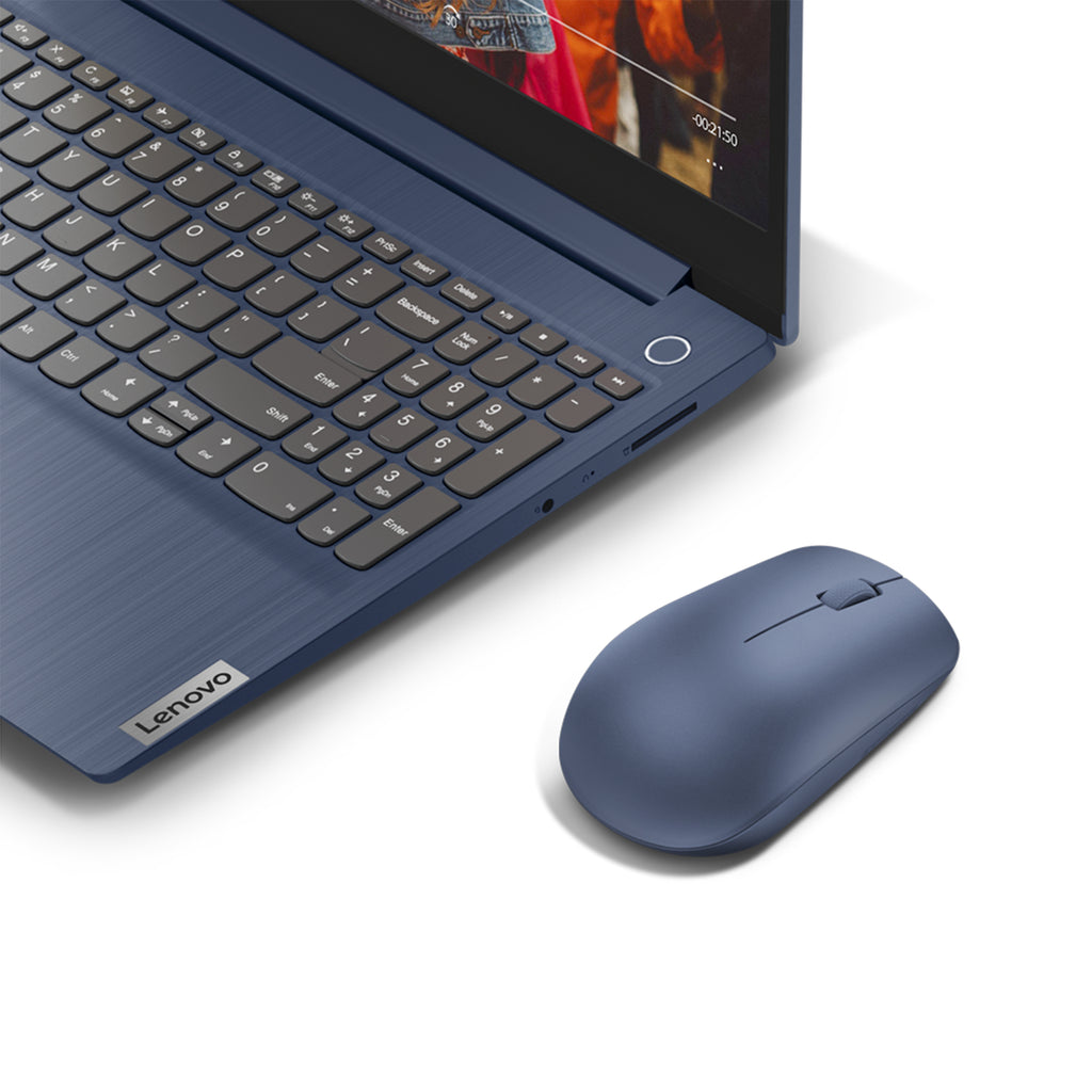 Lenovo 530 Souris Bureau Ambidextre Sans Fil RF Optique 1200 DPI, Bleue