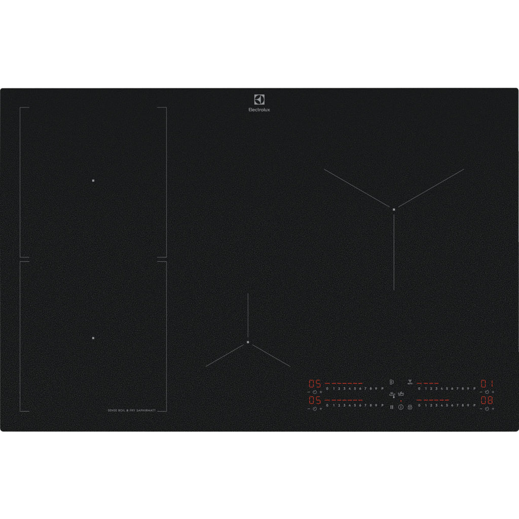 Electrolux EIS87453IZ plaque Noir Intégré 77 cm Plaque avec zone à induction 4 zone(s)