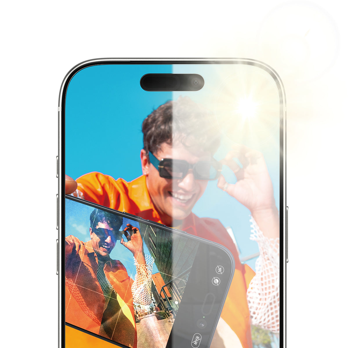 PanzerGlass ® Anti-Reflective Armor Screen Protector iPhone 17 Pro w. EasyAligner Protection d'écran transparent Apple 1 pièce(s)