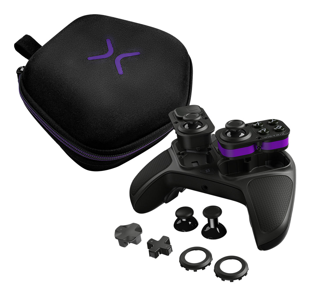 Turtle Beach Victrix Pro BFG Reloaded Manette de PC modulaire sans fil pour gaming de compétition avec sticks et gâchett