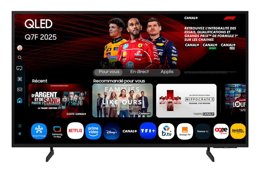 Samsung Samsung TV AI QLED 50" Q7F 2025, 4K, Quantum Dots