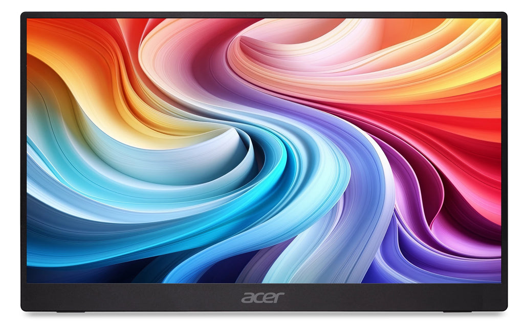 Acer PM161QB1bmiuux Moniteur portable Noir 39,6 cm (15.6") 1920 x 1080 pixels