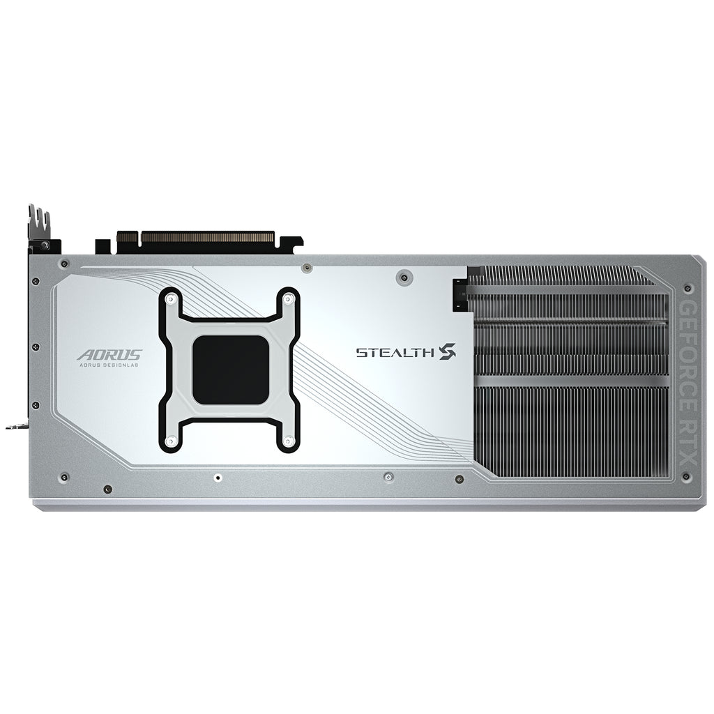 GIGABYTE AORUS GeForce RTX 5090 STEALTH ICE 32G Carte Graphique - 32GB GDDR7, 512bit, PCI-E 5.0, 2655MHz Fréquence du cœ