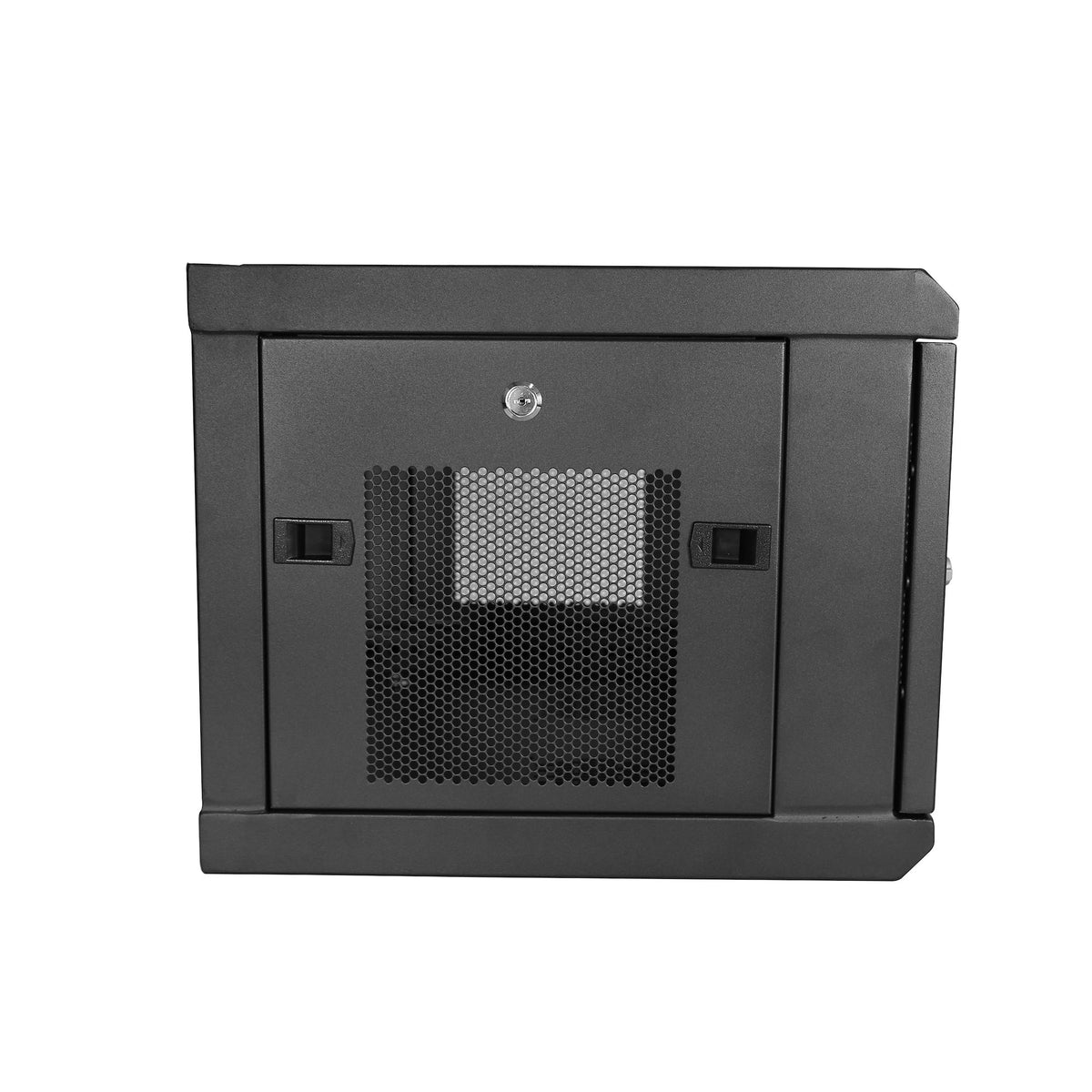 StarTech.com Armoire Réseau Murale 6U avec Étagère 1U, Rack Serveur 19" à Charnières et Ventilée