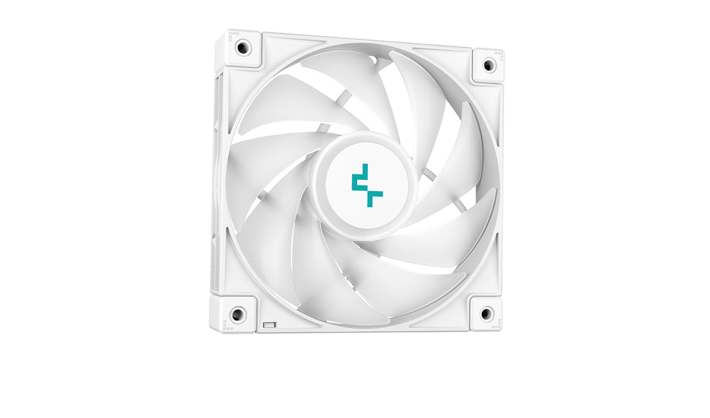 Deepcool LS520 WH Système de Refroidissement Liquide pour Processeur, Blanc, 120 mm