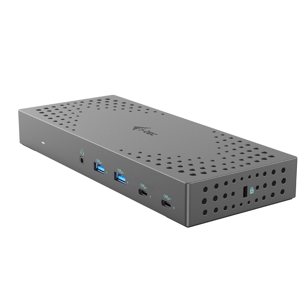 i-tec Station d'accueil Gen 2 USB 3.0 / USB-C / Thunderbolt, 3x 4K, Power Delivery 100W