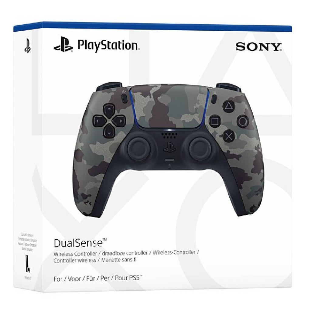 SONY Manette sans fil DualSense Grey Camo V3 PS5 et PC