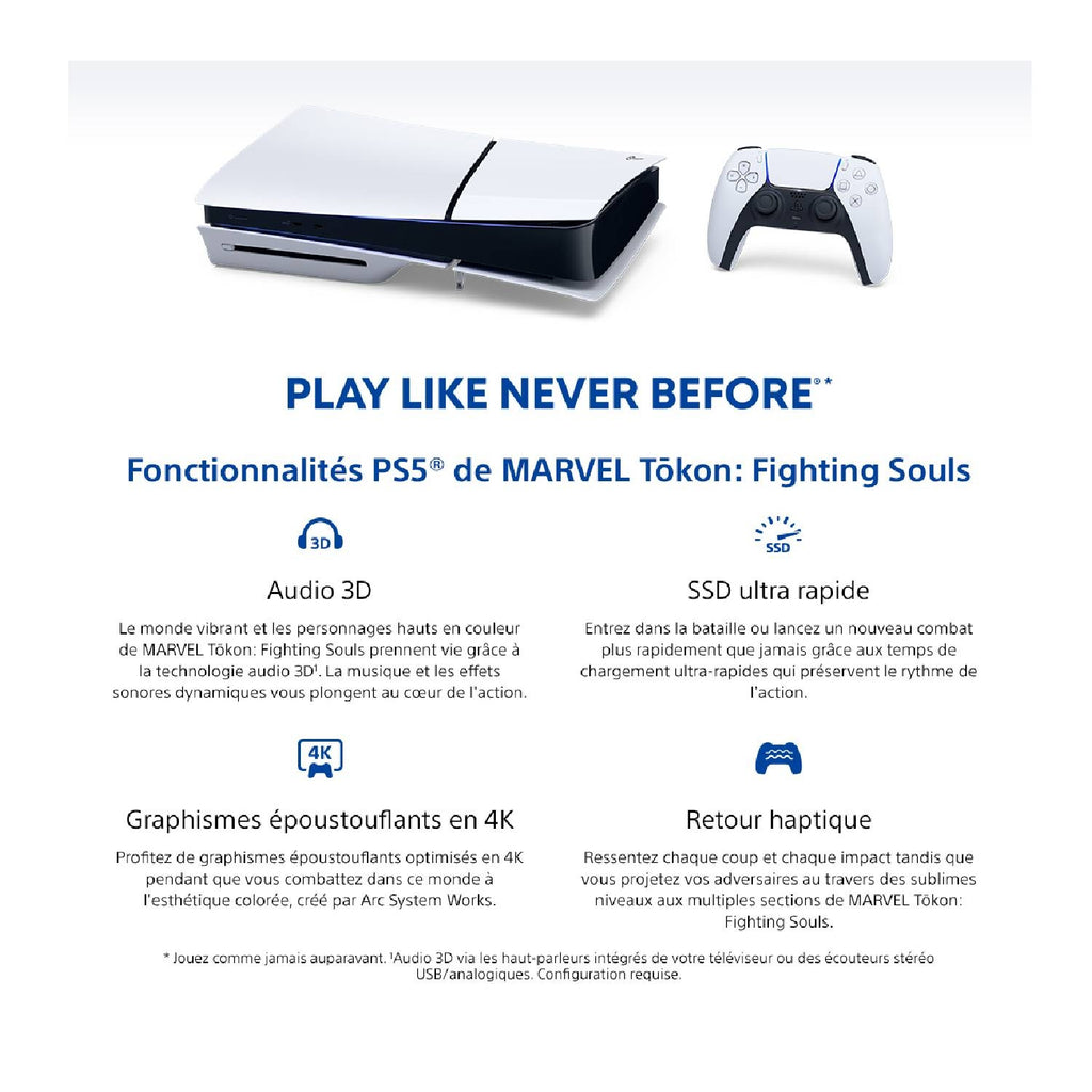 SONY MARVEL Tokon: Fighting Souls PS5