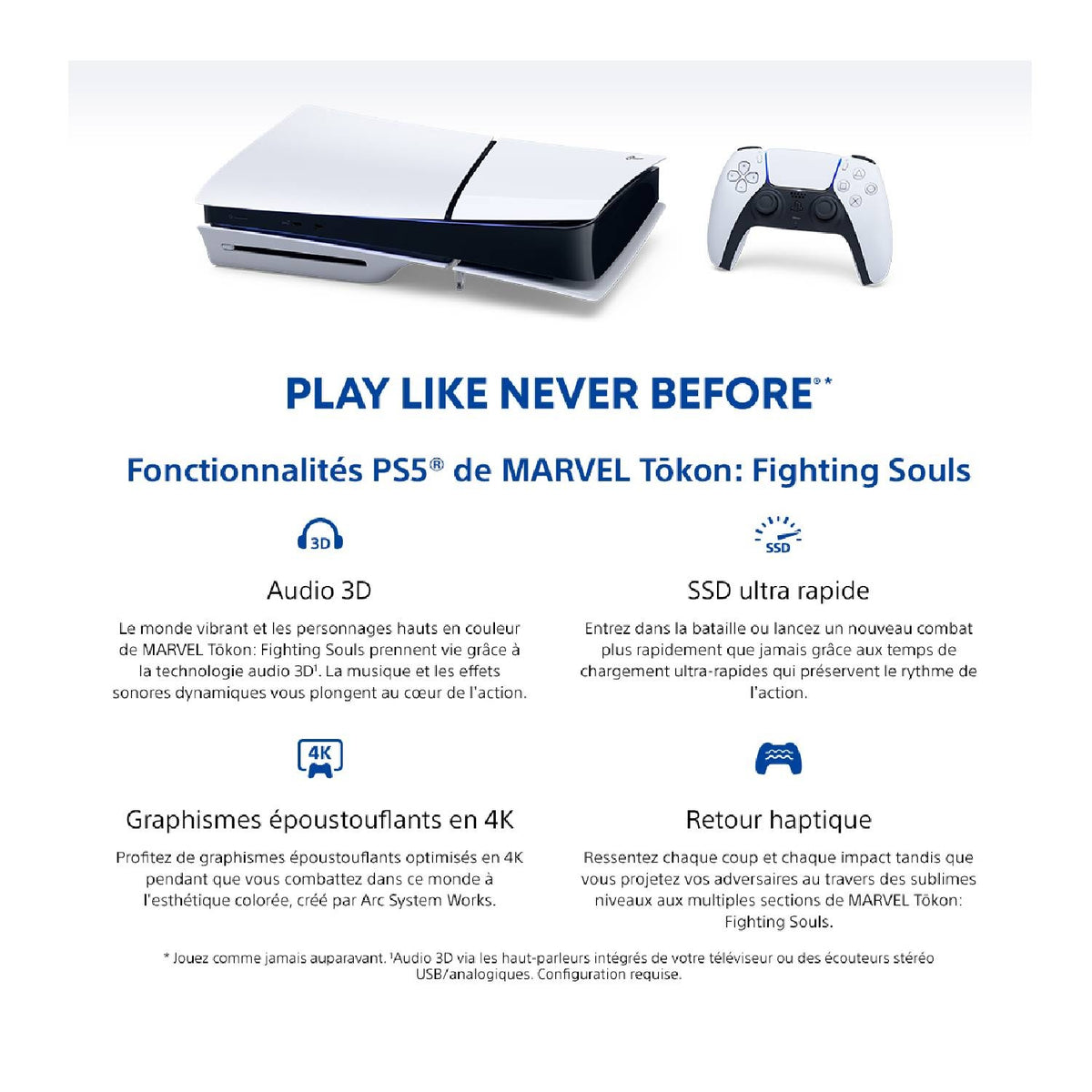 SONY MARVEL Tokon: Fighting Souls PS5