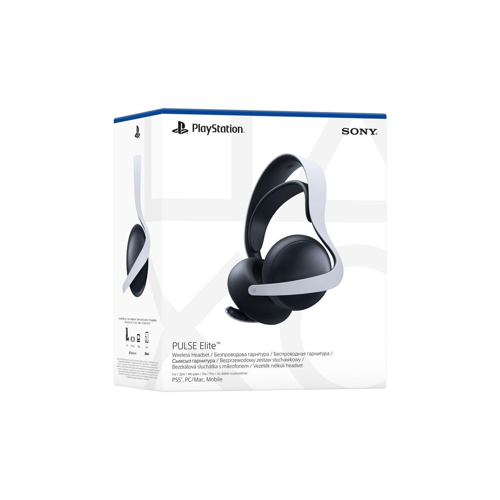 SONY Casque micro sans fil Pulse Elite blanc + sacoche grise
