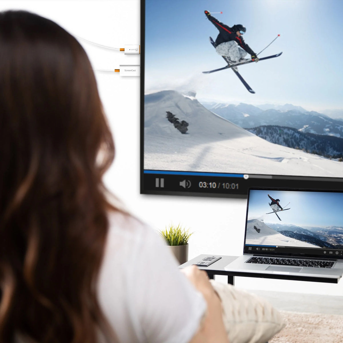 j5create JVAW56-N Étendeurs sans fils ScreenCast HDMI™