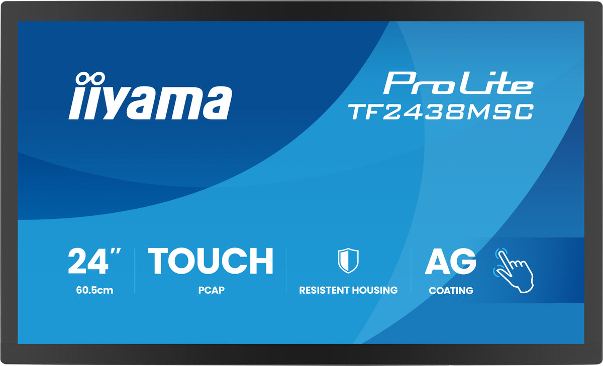 iiyama TF2438MSC-B2 Écran Tactile 60,5 cm (23.8") Full HD 1920 x 1080 pixels