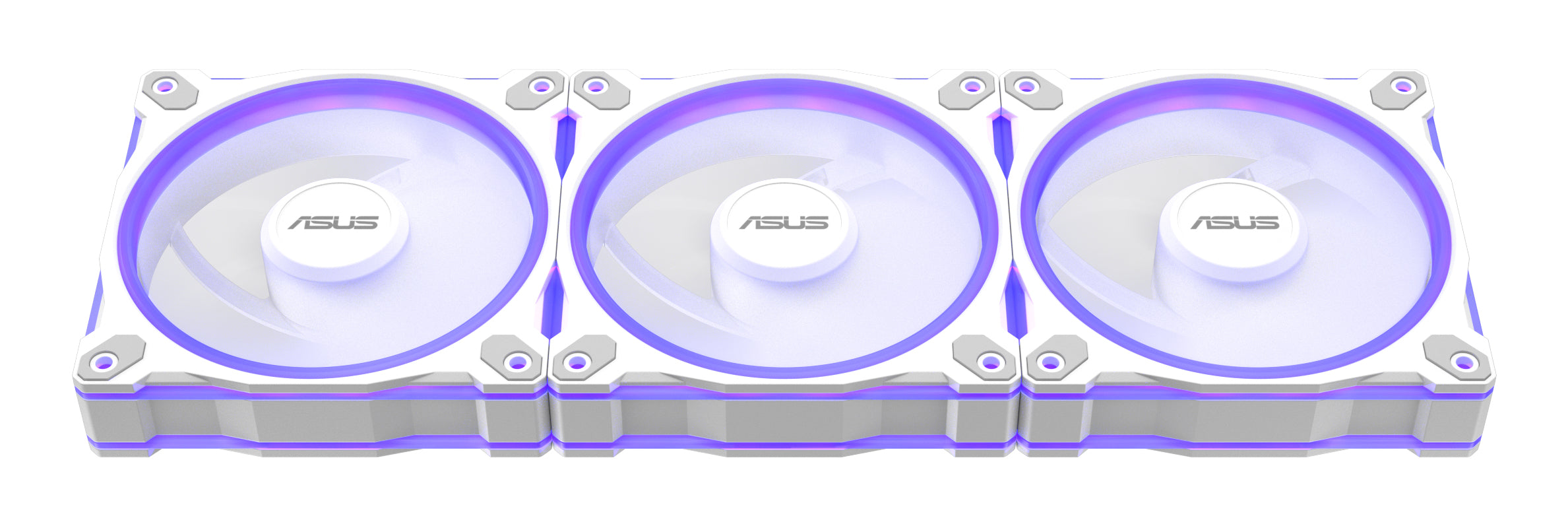 ASUS Prime MR120 Fan ARGB Reverse White 3in1 Boitier PC Ventilateur 12 cm Blanc 3 pièce(s)