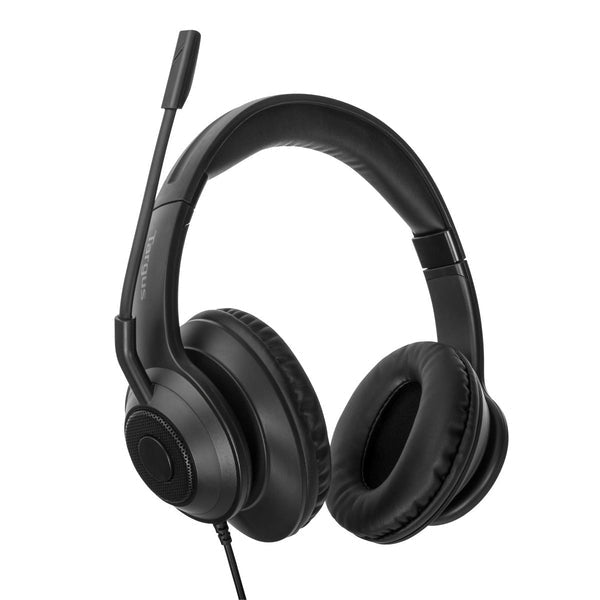 Targus AEH102GL casque Avec fil Arceau Appels/Musique USB Type-A Noir - vue 4