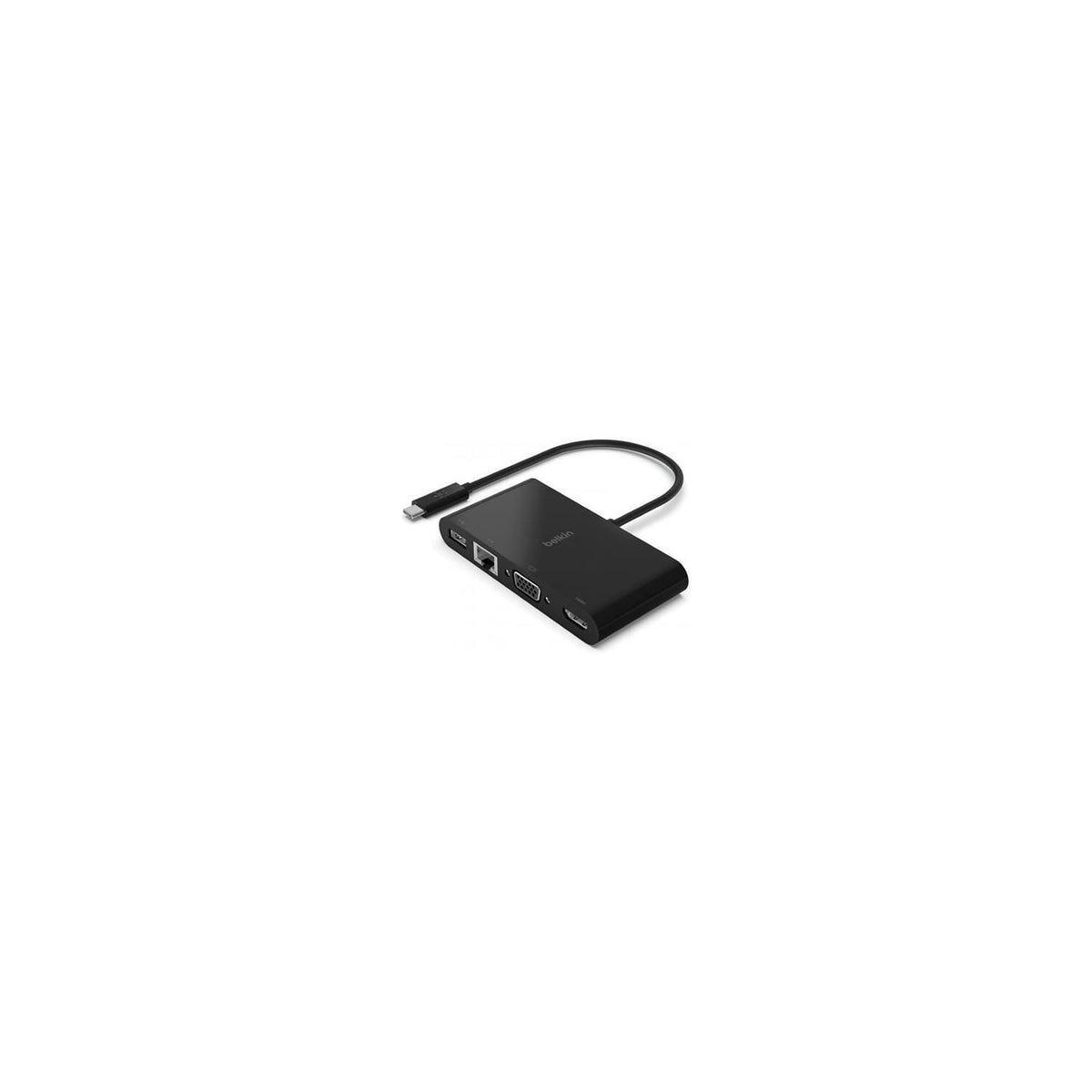 Adaptateur Multiports USB-C vers GBE/HDMI/VGA/USB-A
