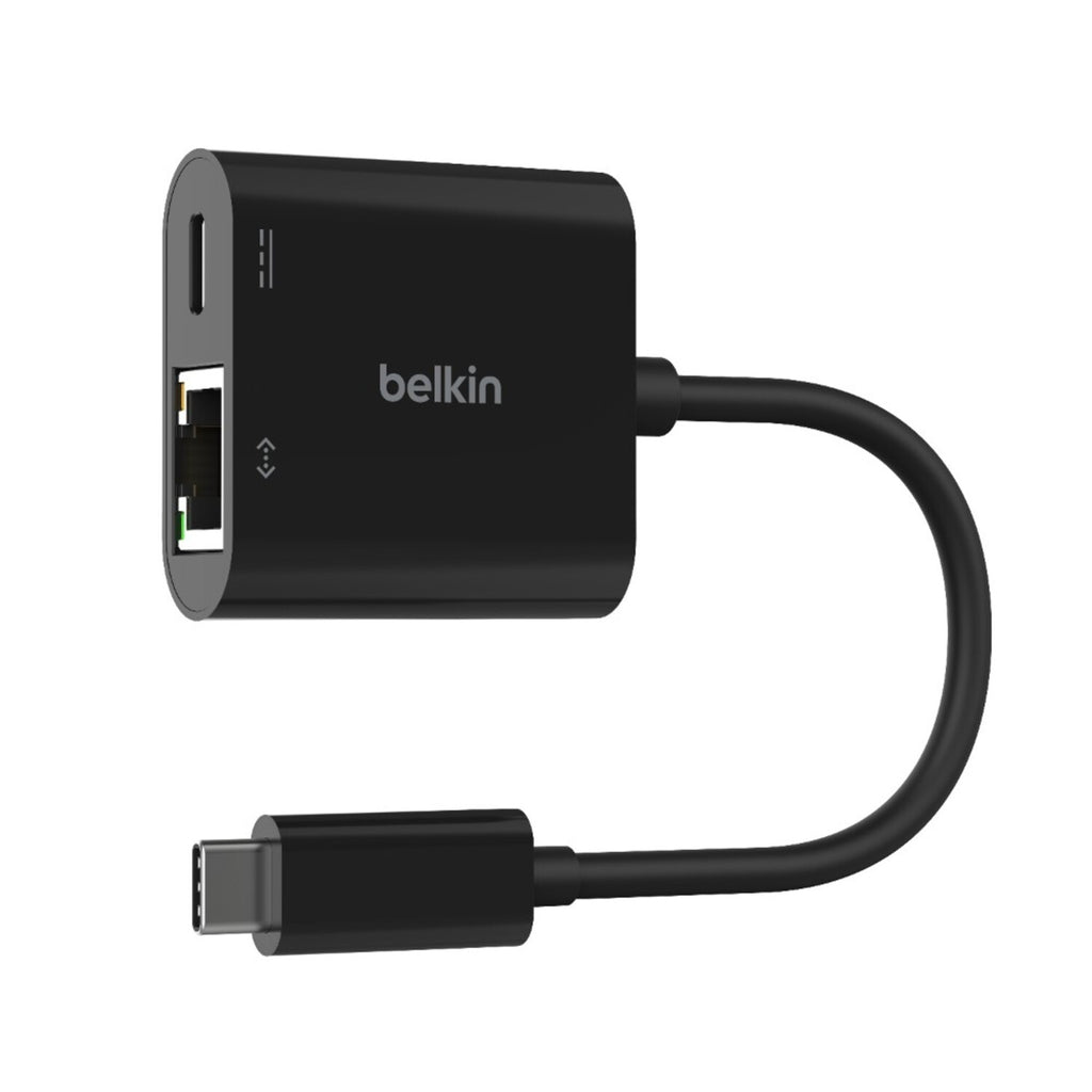 Adaptateur USB-C vers ethernet + recharge 100W