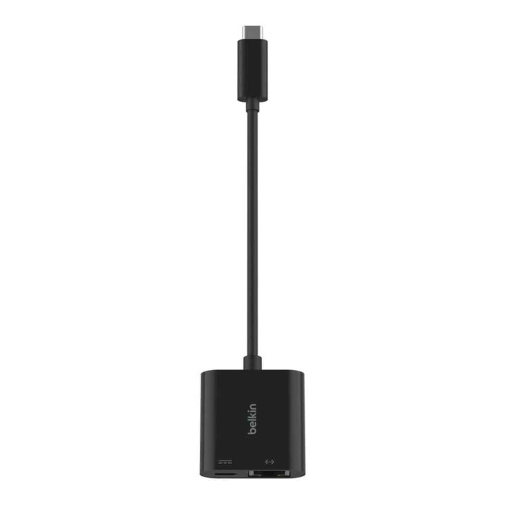 Adaptateur USB-C vers ethernet + recharge 100W