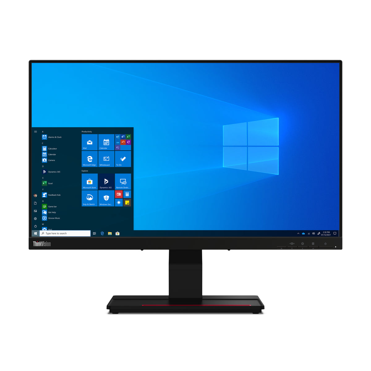 Lenovo ThinkVision T24t-20 Moniteur Full HD 23.8 pouces