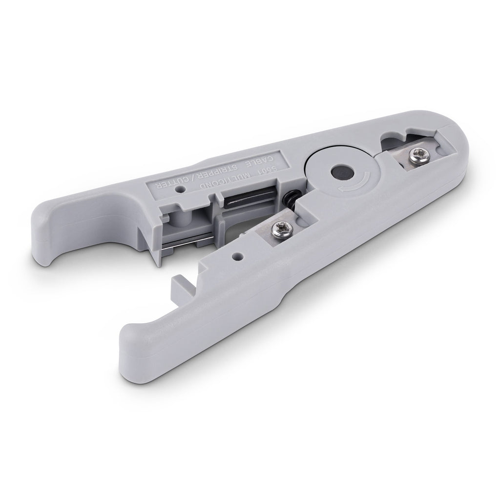 StarTech.com Pince à Dénuder et à Couper les Câbles Réseau, Pince à Dénuder Professionnelle pour Câbles UTP/FTP/STP/Coax, Dénudeur pour Câbles Réseau, Outil Rotatif pour Dénuder et Couper les Câbles