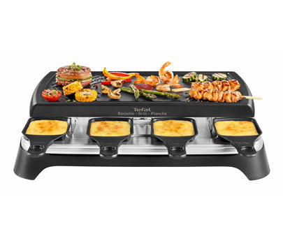 Tefal RE459812 raclette 8 personne(s) 1350 W Noir