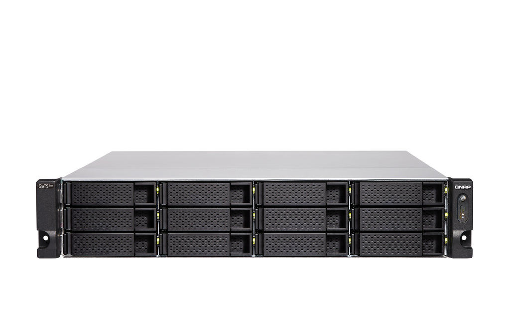 QNAP TS-H1886XU-RP-R2 NAS Rack (3 U) Intel® Xeon® D D-1622 16 Go DDR4 0 To QuTS hero Noir, Gris