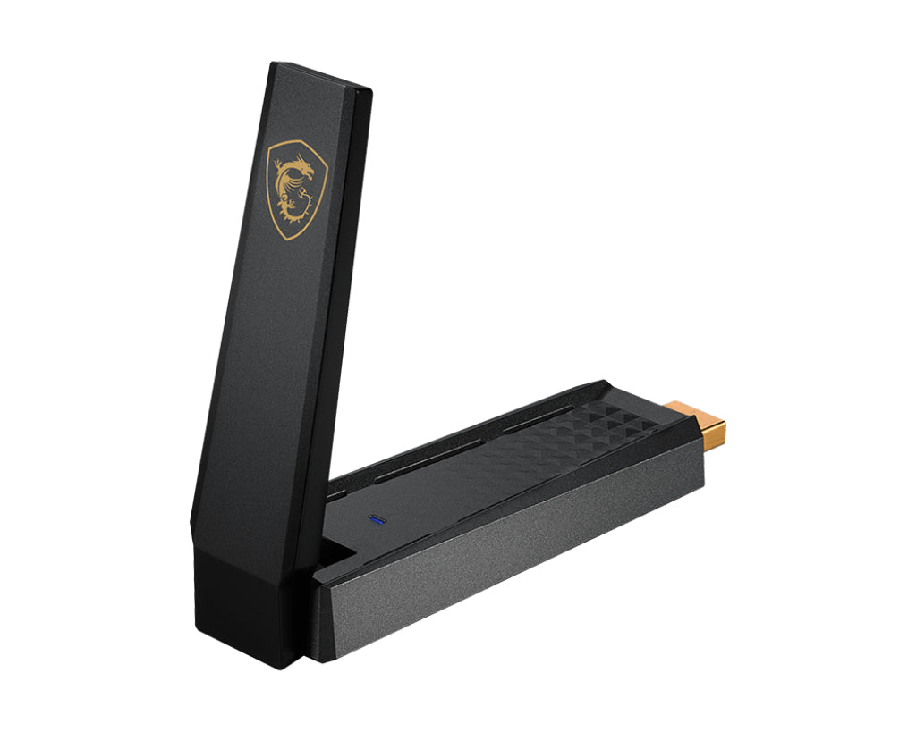 MSI AXE5400 Carte Réseau WLAN Wi-Fi 6E Tri-Bande 2402 Mbit/s