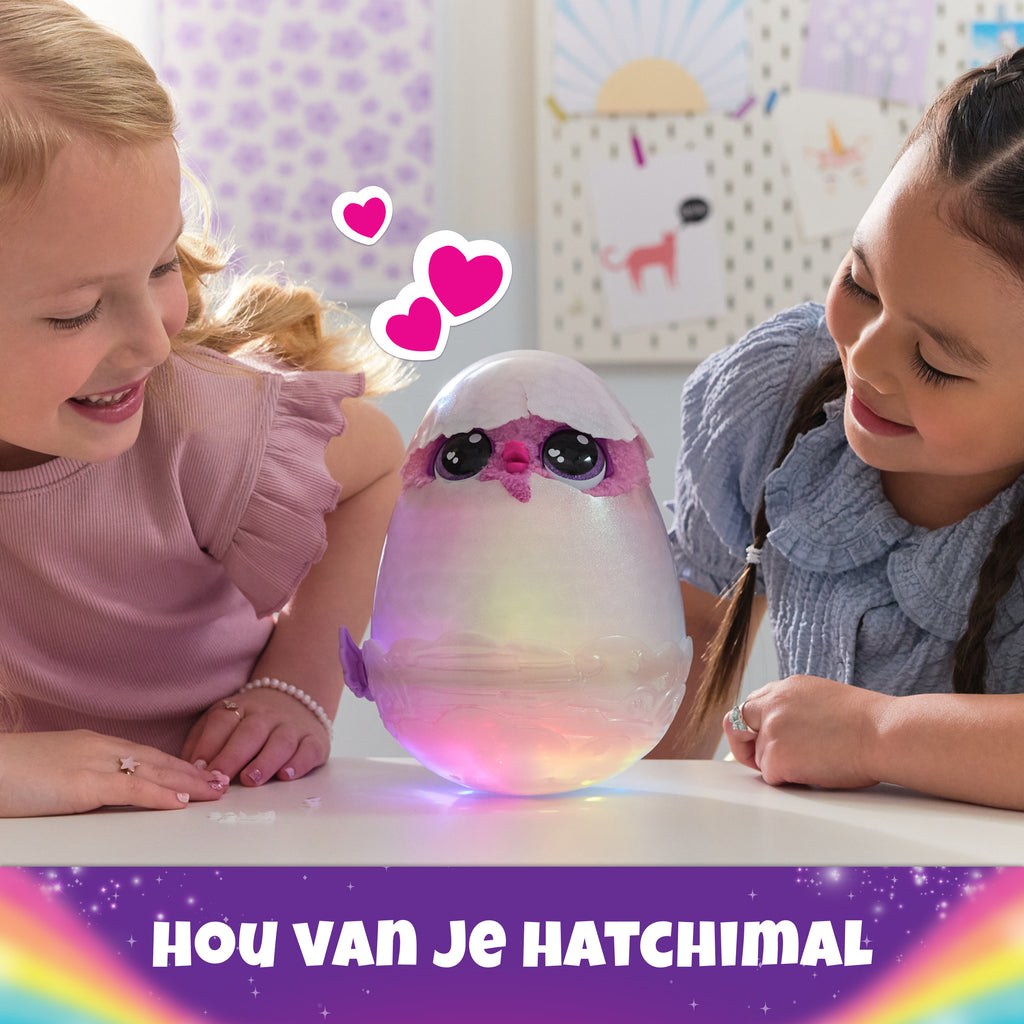 Hatchimals Pufficorn Alive Eclosion Secrete