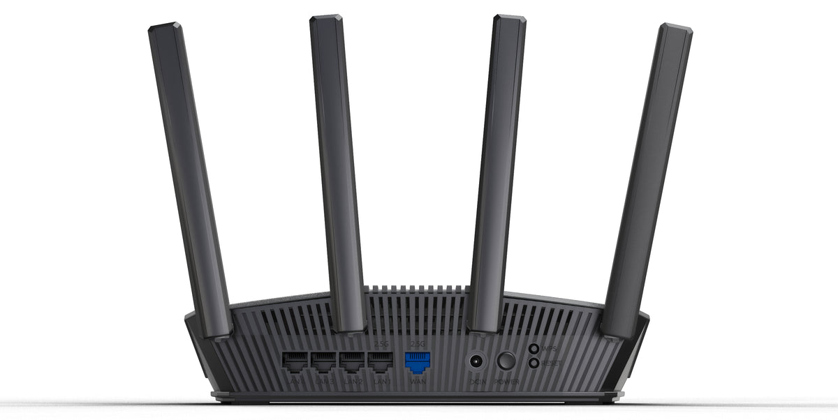 ASUS RT-BE59 BE5000 routeur sans fil 2.5 Gigabit Ethernet Bi-bande (2,4 GHz / 5 GHz) Noir