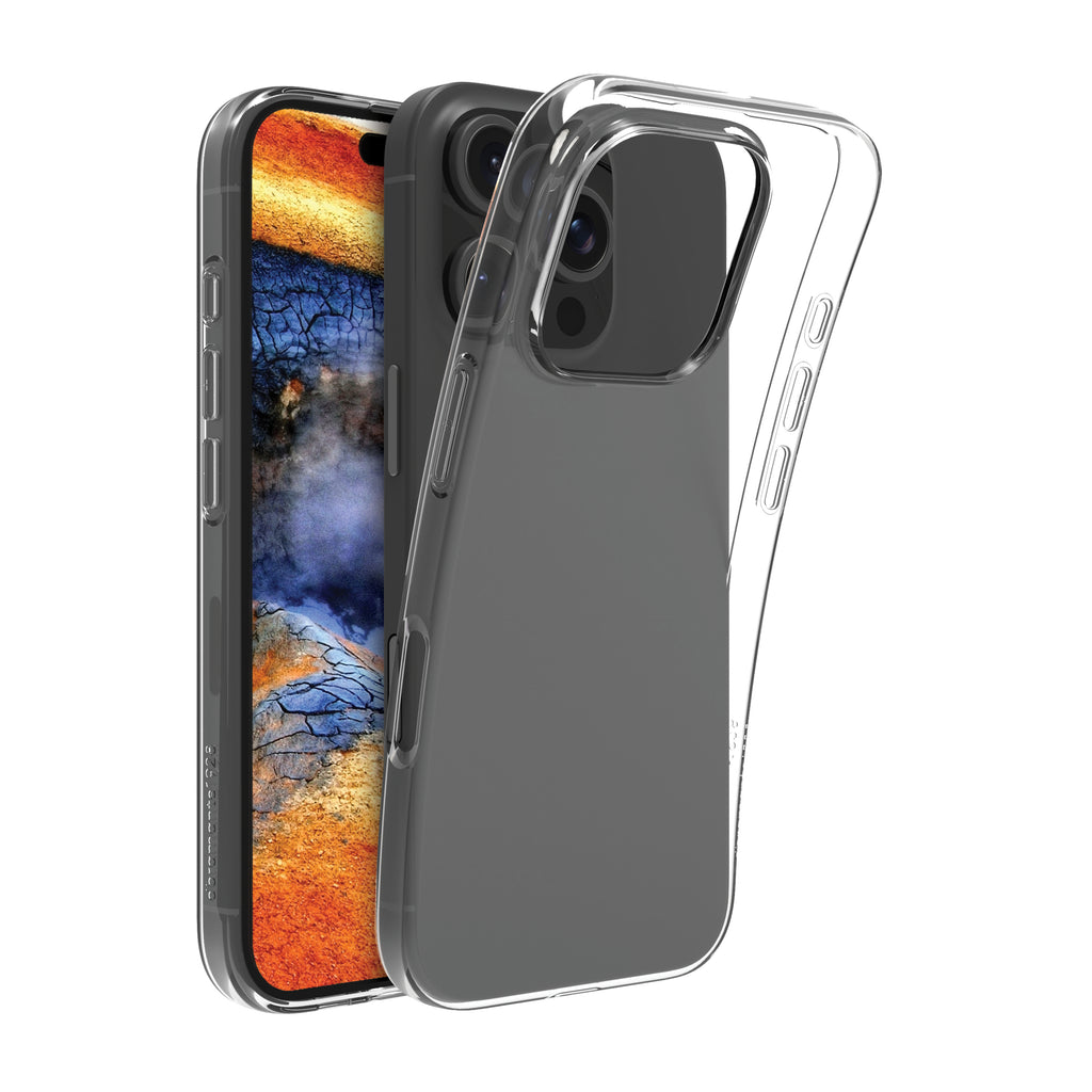 Coque de Protection Nuuk pour iPhone 16 Pro, 16 cm (6.3"), Transparente