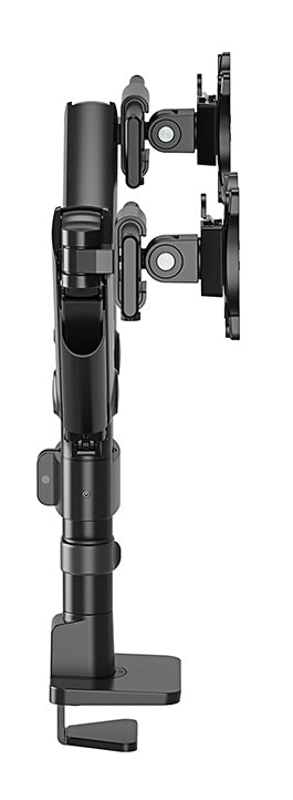 Neomounts DS65S-950BL2 Support d'écran à fixer 24-34" - ressort à gaz - Topfix - multiréglable - arrêt 180°