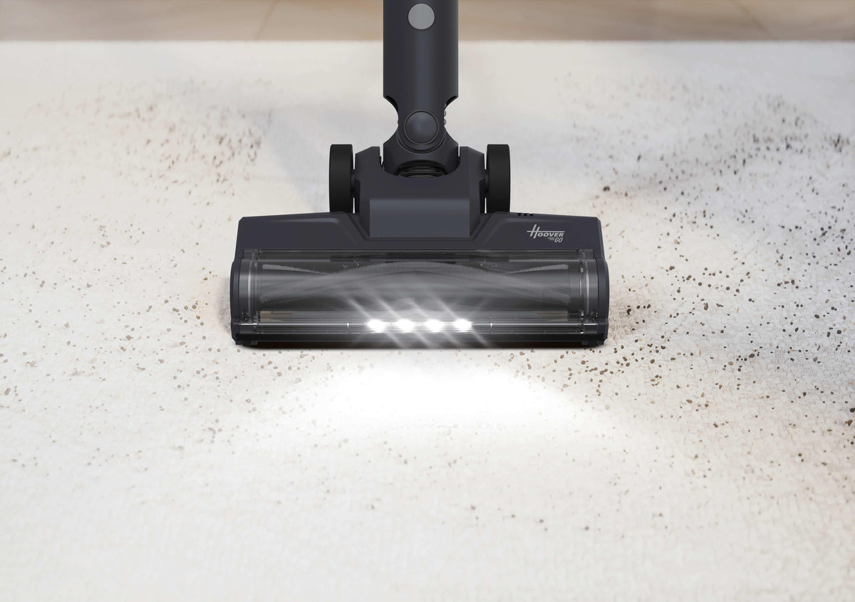 Hoover HFG10HX 011 Aspirateur Balai Sans Fil, Sans Sac, 200W, 0,55L, Noir