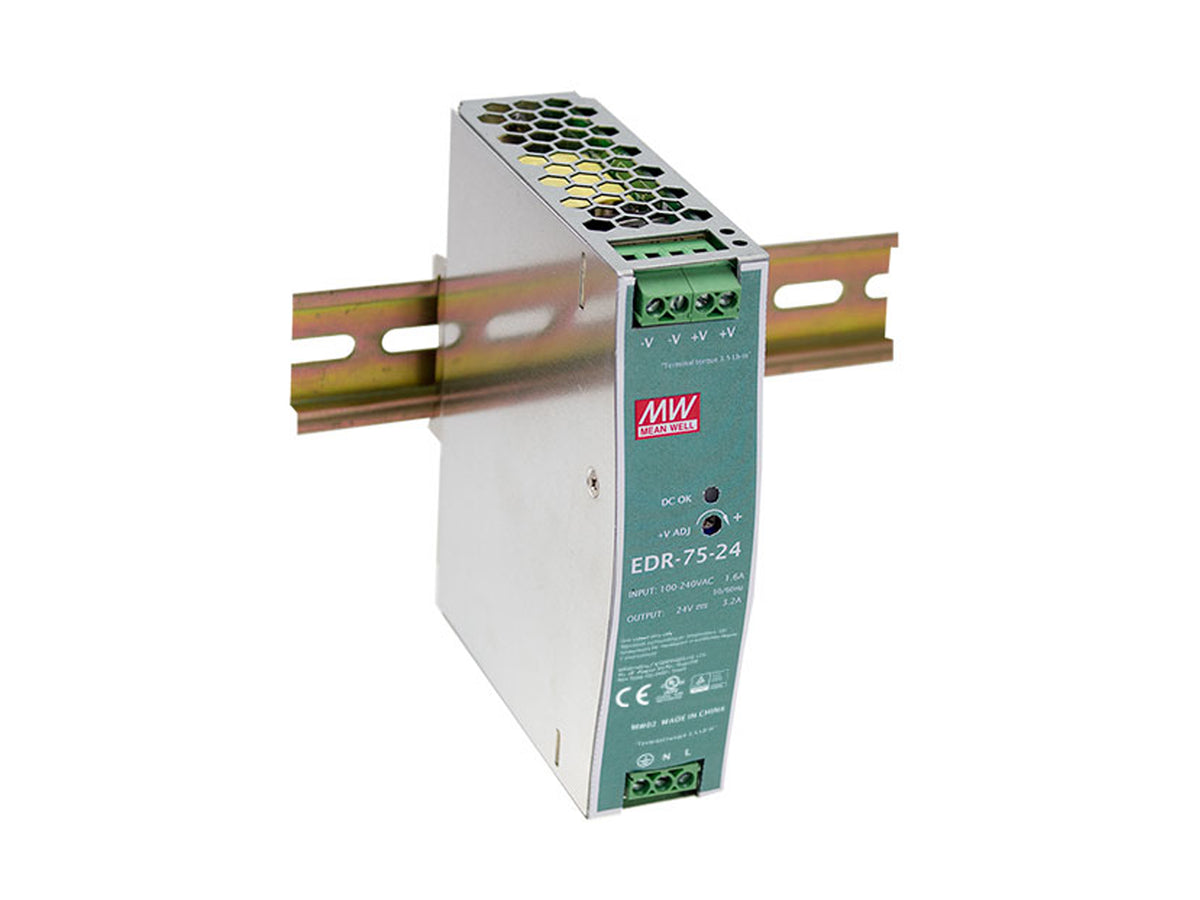 Unité d'alimentation LevelOne POW-2431 76,8 W, Argent et Menthe